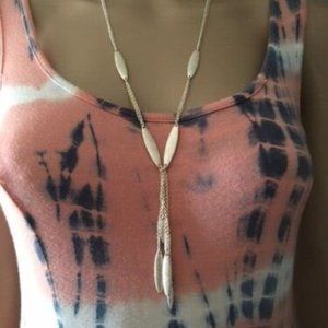 Fashion Jewelry Silver Necklace & Pierced Earrings Set Costume Jewelry